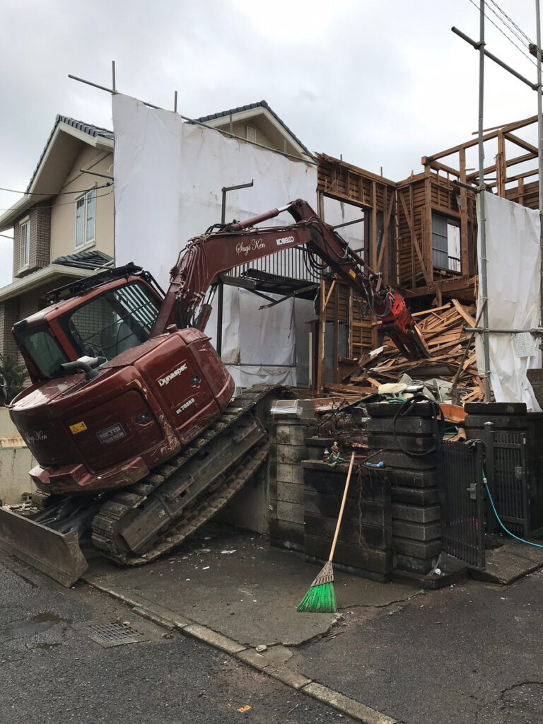 藤沢市　解体施工実績