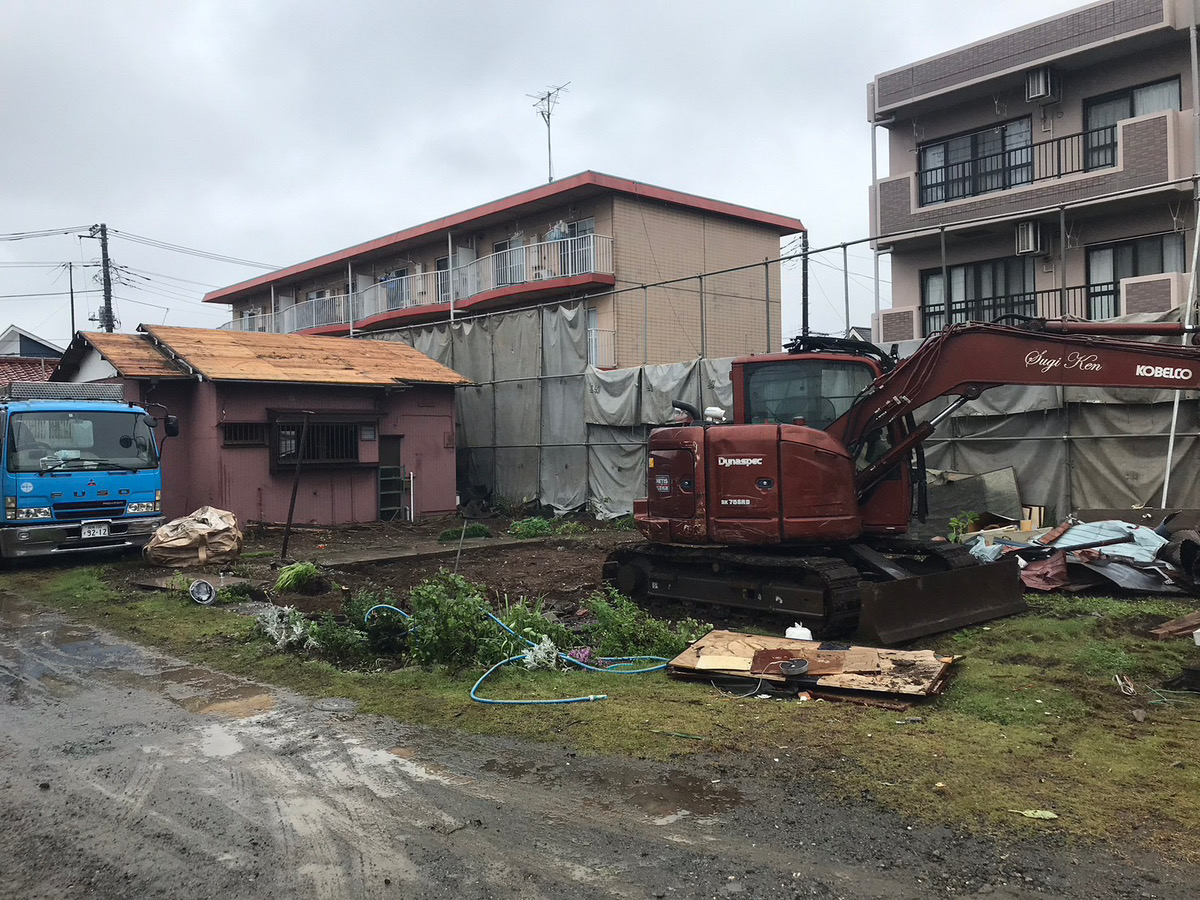 解体施工実績【藤沢市 貸家3棟】③