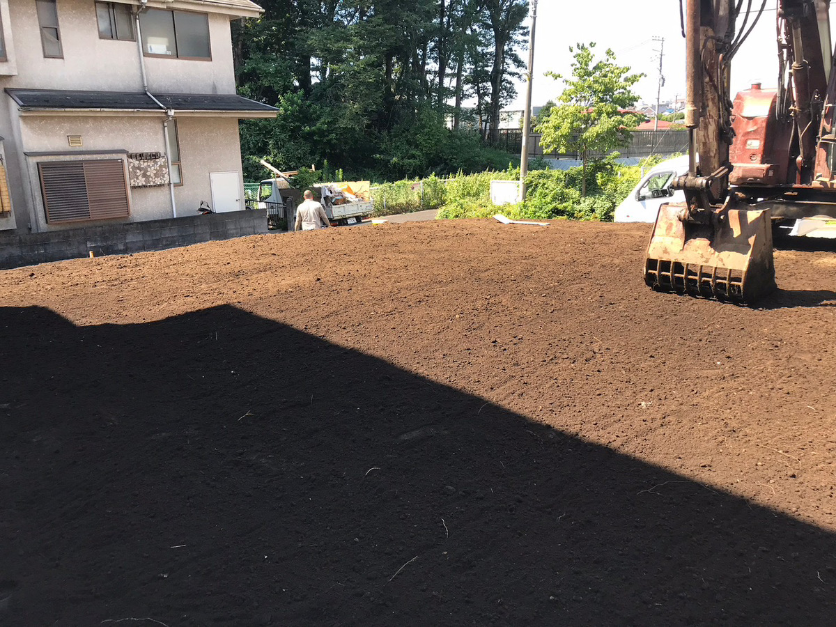 横浜市　木造解体　石積み撤去④